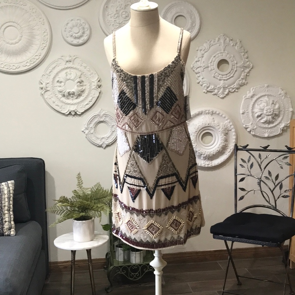 Glamorous beaded dress